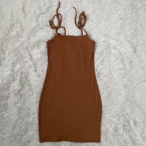 L.A Hearts ribbed mini dress